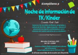 TK/K Info night